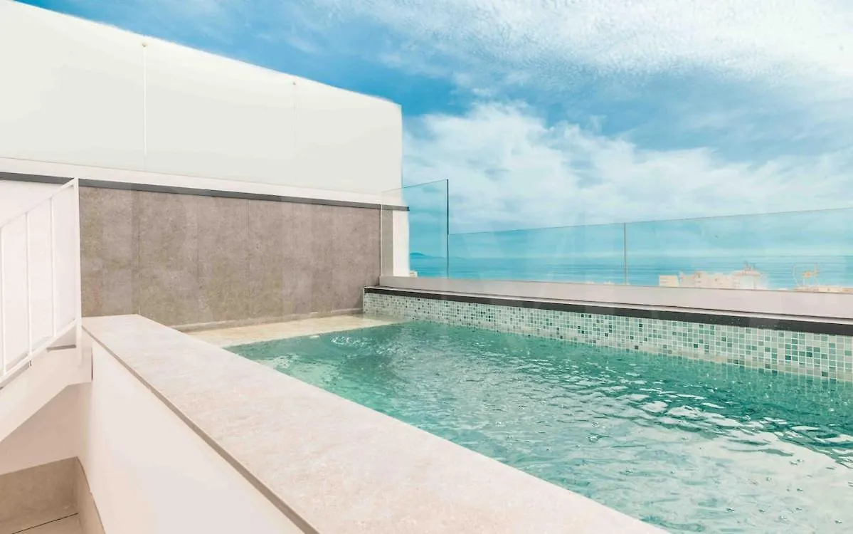 Seaview House With Rooftop Pool, Game Room, Parking Rems Torremolinos Holiday home